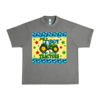 Tornado just a boy who loves tractors Urban Heavy Tee - Zillion Design Studio