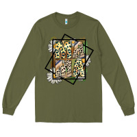 Army Green mama leopard Long Sleeve Tee - CowhideDigitalArt