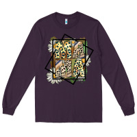 Plum mama leopard Long Sleeve Tee - CowhideDigitalArt