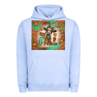 Pigment Grape Ice Western Hay Fall Cow Urban Hoodie - LillyAllenDesigns