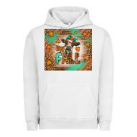 Pigment Lunar Rock Western Hay Fall Cow Urban Hoodie - LillyAllenDesigns