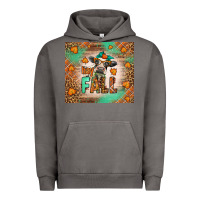 Pigment Tornado Western Hay Fall Cow Urban Hoodie - LillyAllenDesigns