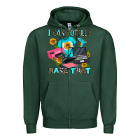 Sports Green i can totally make that Zipper Hoodie - AdoDesignShop