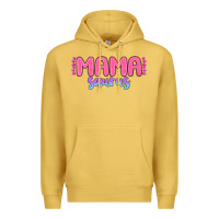 Antique Gold mama saurus Premium Hoodie - MaliasSmallBusiness