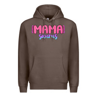 Coffee mama saurus Premium Hoodie - MaliasSmallBusiness