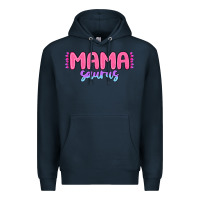 Navy mama saurus Premium Hoodie - MaliasSmallBusiness