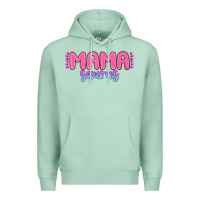 Seafoam mama saurus Premium Hoodie - MaliasSmallBusiness