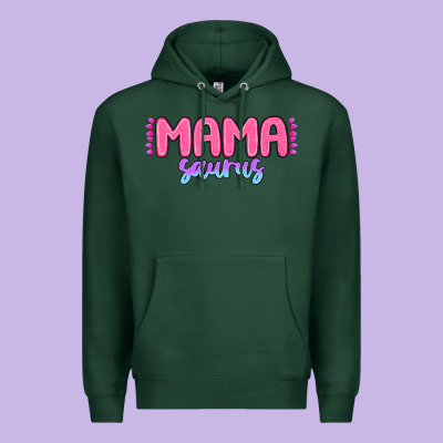 Mama Saurus Premium Hoodie Designed By Maliassmallbusiness