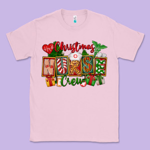 Christmas Nurse Crew Classic Tee Designed By Fadigitalartstudio