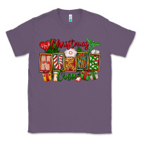 Lavender Christmas Nurse Crew Classic Tee - FaDigitalArtStudio