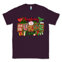 Plum Christmas Nurse Crew Classic Tee - FaDigitalArtStudio