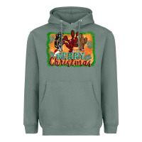 Sage merry christmas cactus Heavyweight Hoodie - AdoDesignShop
