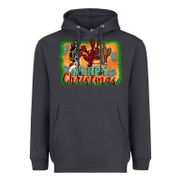Smoke merry christmas cactus Heavyweight Hoodie - AdoDesignShop