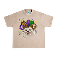 French Oak mardi gras hat white pomeranian Urban Heavy Tee - RanaPortraitStore
