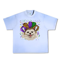 Grape Ice mardi gras hat white pomeranian Urban Heavy Tee - RanaPortraitStore