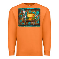 Carrot western horse sunset turquoise's gemstones mousepad Premium Sweatshirt - BarkalooDesign