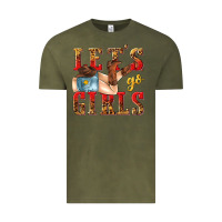 Vintage Olive lets go girls tbw Vintage Tee - texasbilliewilder