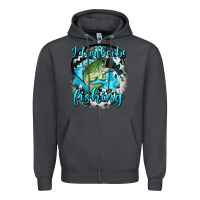 Smoke i d rather be fishing Zipper Hoodie - AdoDesignShop
