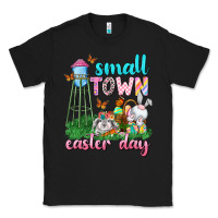 Black Small Town Easter Day Classic Tee - Neo Western