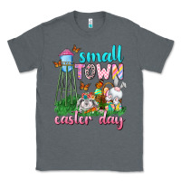 Charcoal Heather Small Town Easter Day Classic Tee - Neo Western