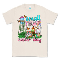 Natural Small Town Easter Day Classic Tee - Neo Western