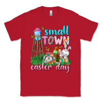 Red Small Town Easter Day Classic Tee - Neo Western