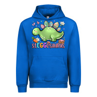 Cobalt easter stegosaurus delight Urban Hoodie - LillyAllenDesigns