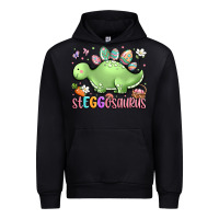 Foreset Green easter stegosaurus delight Urban Hoodie - LillyAllenDesigns