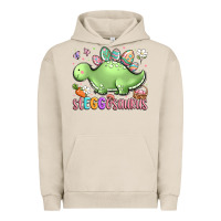 Pigment French Oak easter stegosaurus delight Urban Hoodie - LillyAllenDesigns