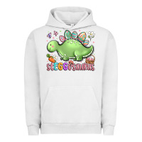 Pigment Lunar Rock easter stegosaurus delight Urban Hoodie - LillyAllenDesigns