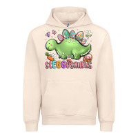 Sandshell easter stegosaurus delight Urban Hoodie - LillyAllenDesigns