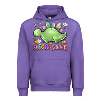 Tulip easter stegosaurus delight Urban Hoodie - LillyAllenDesigns