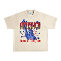 Sandshell America home of the free Urban Heavy Tee - texasbilliewilder