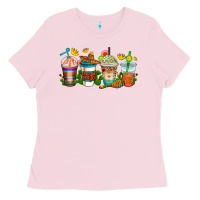 Bubblegum Pink cinco de mayo coffee cups Ladies Tee - AdoDesignShop