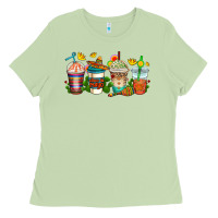 Matcha cinco de mayo coffee cups Ladies Tee - AdoDesignShop