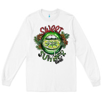 White sweet summer time Long Sleeve Tee - SublimationCraftShop