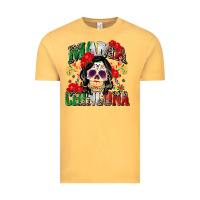 Vintage Mustard mama chingona Vintage Tee - Zillion Design Studio