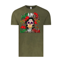 Vintage Olive mama chingona Vintage Tee - Zillion Design Studio