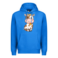 True Royal cartoon cow Premium Hoodie - NancyCooperArtShop