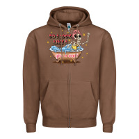 Chestnut do i look like i give a duck Zipper Hoodie - JahusDesignShop