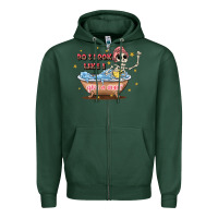 Sports Green do i look like i give a duck Zipper Hoodie - JahusDesignShop