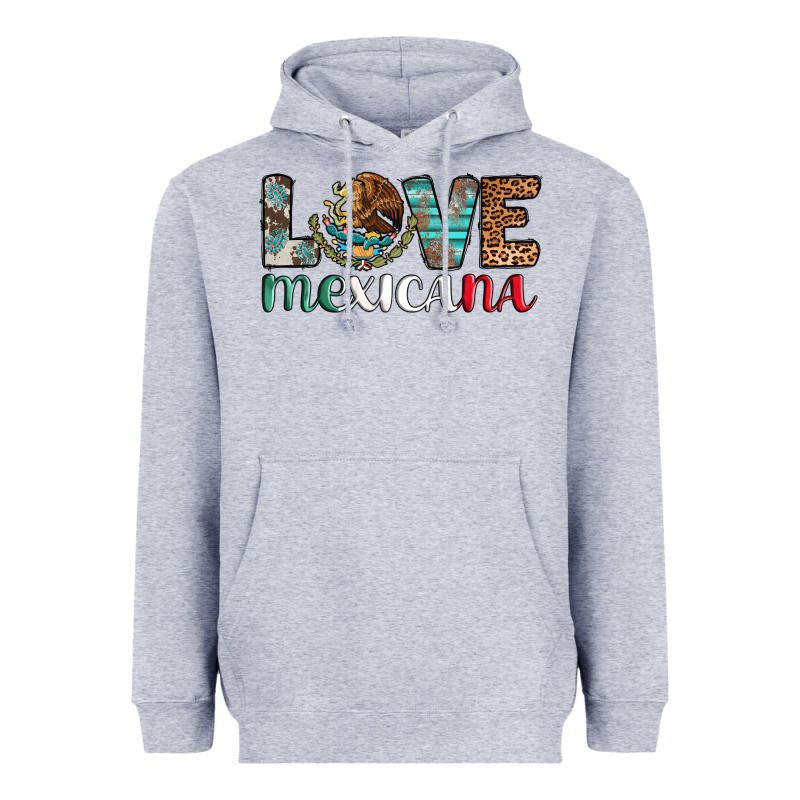 Love Mexicana Revise Heavyweight Hoodie by AdoDesignShop | Teevron