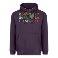Plum love mexicana revise Heavyweight Hoodie - AdoDesignShop