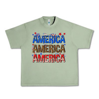 Oil Green America america america fourth of july Urban Heavy Tee - texasbilliewilder