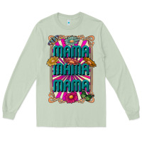 Matcha mama mama mama Long Sleeve Tee - CowhideDigitalArt
