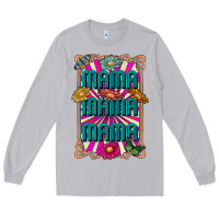 Moon Dust mama mama mama Long Sleeve Tee - CowhideDigitalArt