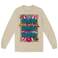 Mushroom mama mama mama Long Sleeve Tee - CowhideDigitalArt
