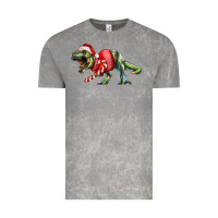 Cloud Rock t rex christmas Vintage Tee - RanaPortraitStore