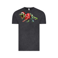 Vintage Black t rex christmas Vintage Tee - RanaPortraitStore