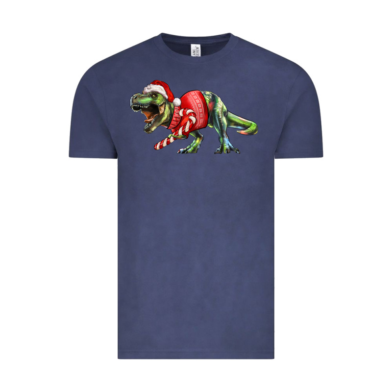 T Rex Christmas Vintage Tee by RanaPortraitStore | Teevron